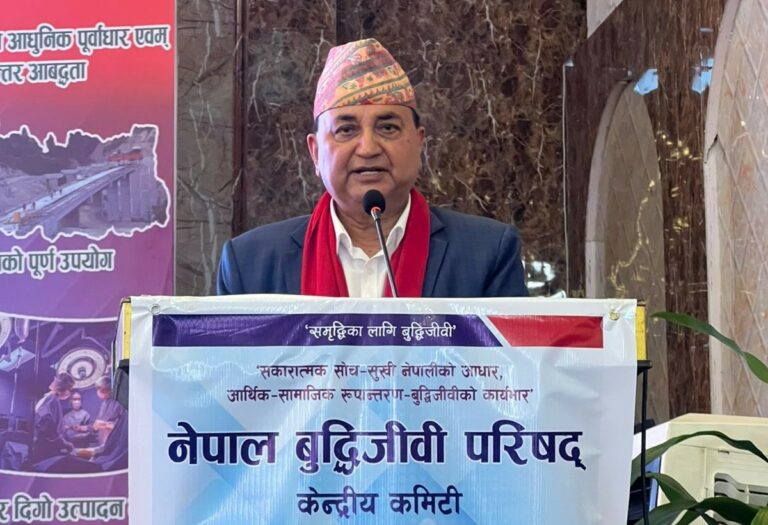 समृद्ध नेपाल, सुखी नेपाली’ भनेको नेपाली मोडलको समाजवाद हो : ईश्वर पोखरेल