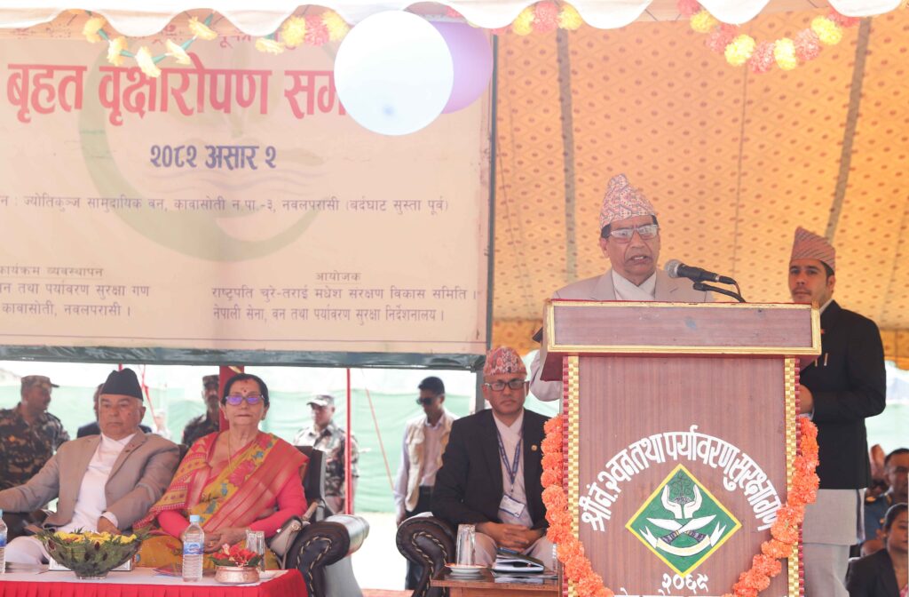 चुरे क्षेत्र पहाडको खम्बा, तराई मधेशको सुरक्षा कवचः प्रदेश प्रमुख भट्ट