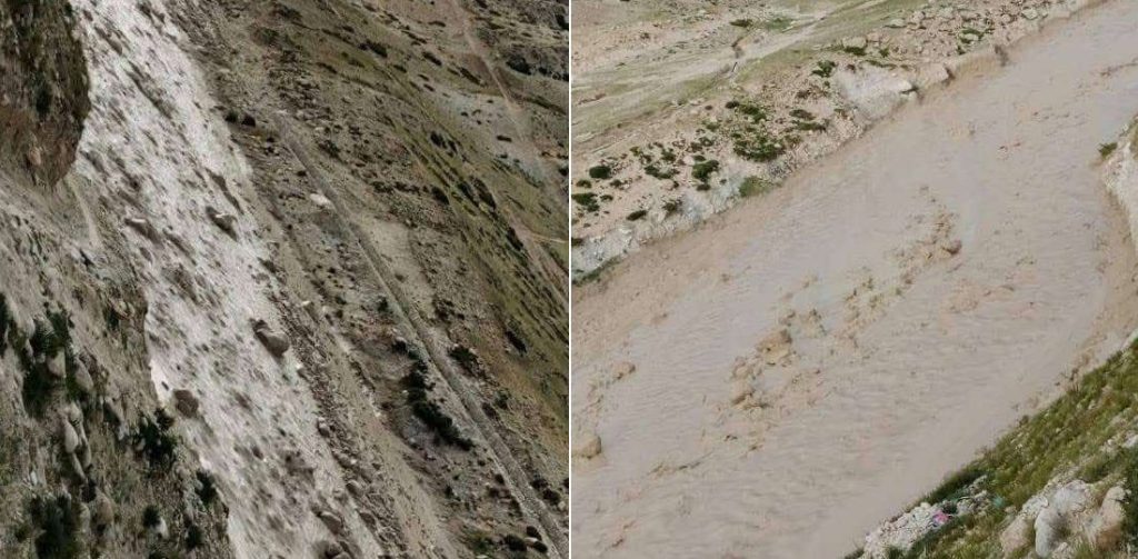 बाढीले उपल्लो मुस्ताङमा चार पुल बगायो २ पुलमा क्षति