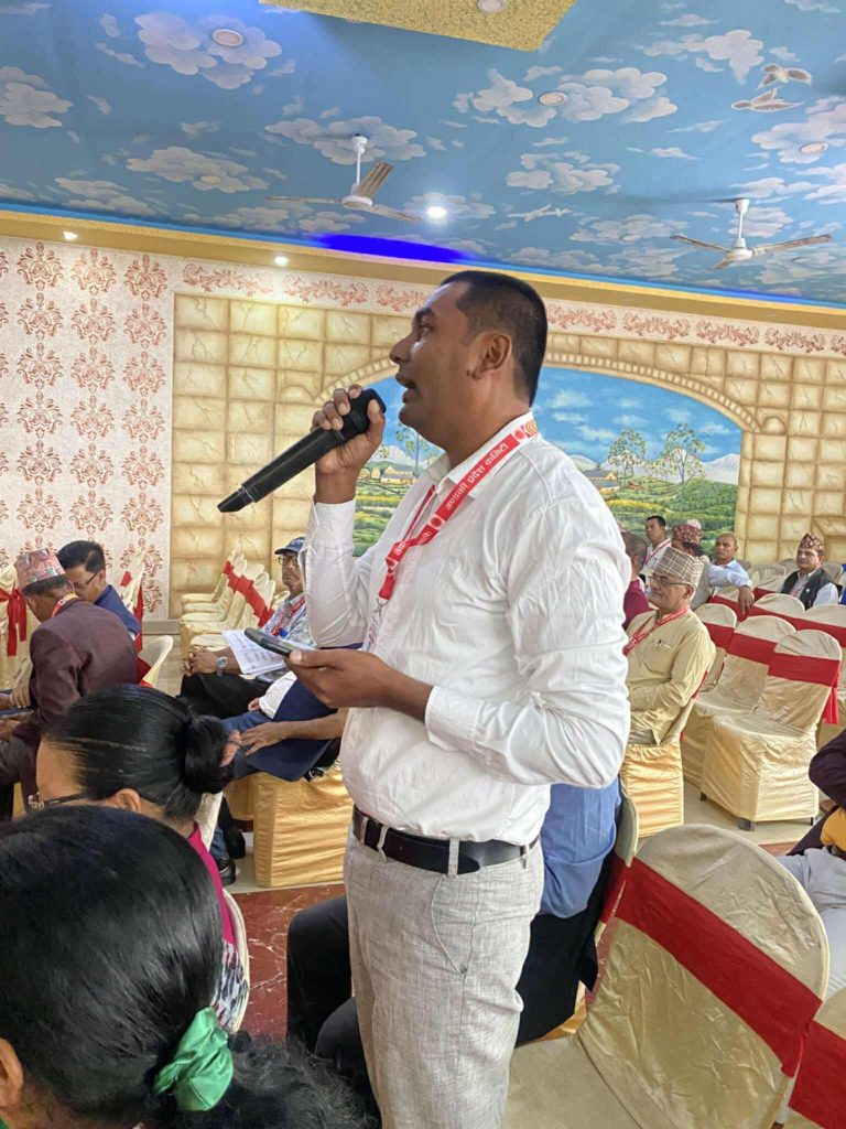 चुनावहुने क्षेत्रका एमाले कमिटी कार्यकारी बनाऔं -एमाले  युवा नेता गिरी