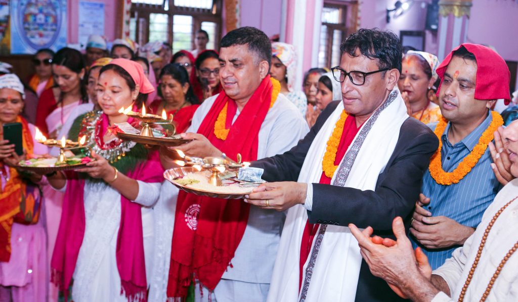 श्रीकृष्ण प्रणामी मन्दिरलाई पोखरा महानगरका वडा नं ८ र ७ ले सहयोग गर्ने