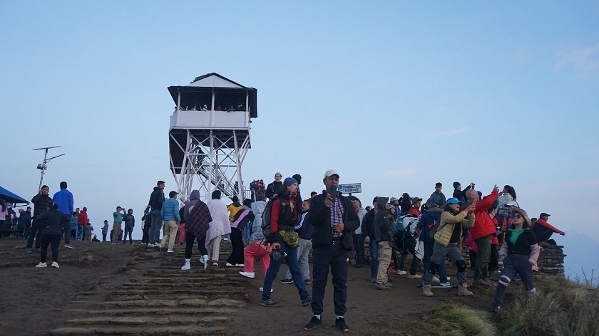 पर्यटकीयस्थलबाट अन्नपूर्ण गाउँपालिकालाई एक करोड १५ लाख आम्दानी 