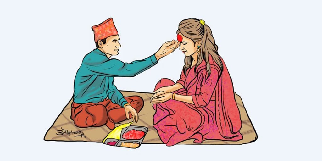 दसैँको टीकाको शुभसाइत बिहान ११ बजेर ५३ मिनेटमा