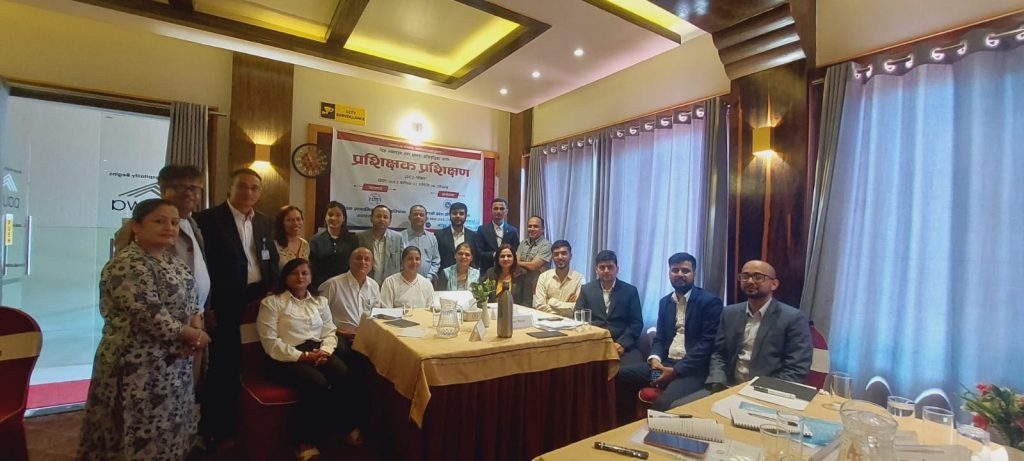पोखरामा विज्ञ नक्साकंन सहित प्रशिक्षक प्रशिक्षण तालिम