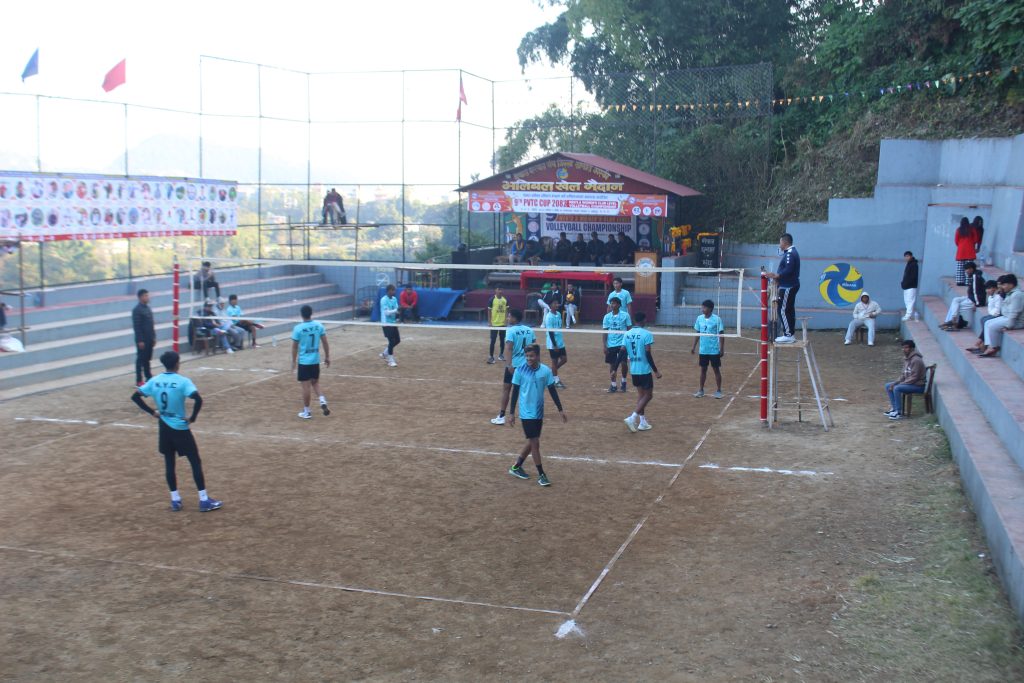 पोखरामा क्लबस्तरीय भलिबलः पुरुषतर्फ लिगचरणका खेल जारी