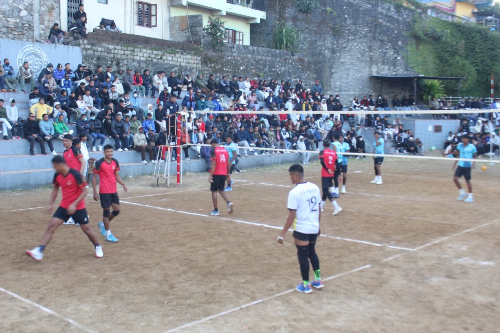 पोखरामा क्लबस्तरीय भलिबलः तीन टोली सेमिफाइनलमा