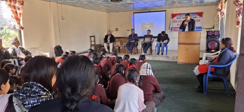 परिवार नियोजनको अभियान भारती भवन र इन्द्रराज्य लक्ष्मीमा