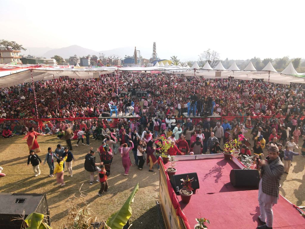 दर्शकले खचाखच भरियो लेखनाथ महोत्सव