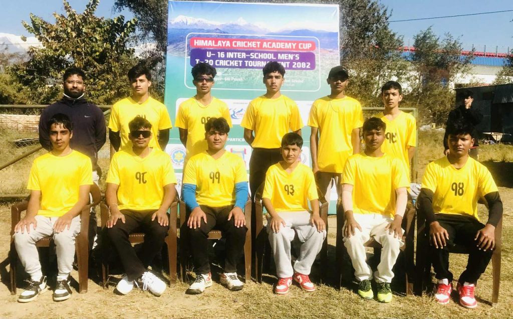 हिमालय क्रिकेट एकेडेकी कप २०८२ जारी