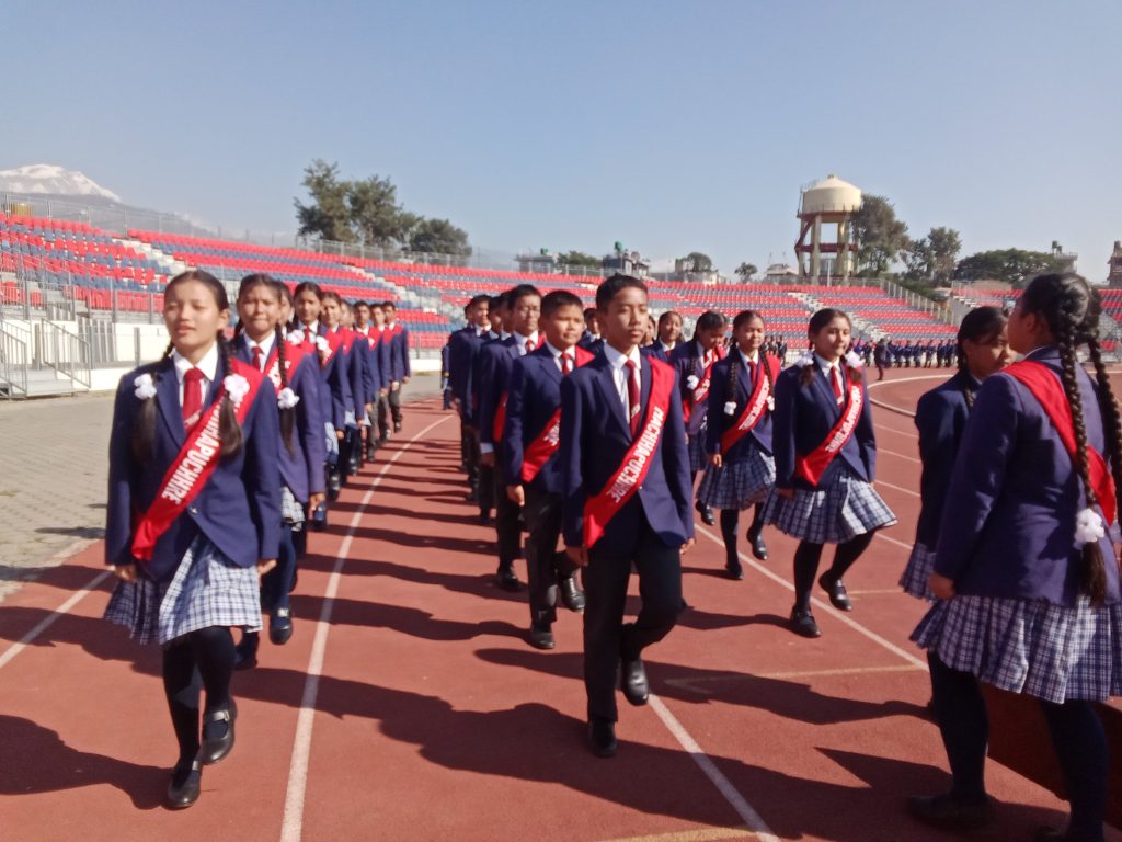 प्रगति माध्यमिक विद्यालयको खेल उत्सव शुरु