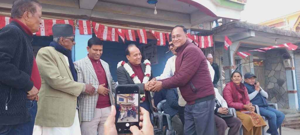 कांग्रेस क्षेत्र नम्बर १ को चुनावी प्रचार सुरु
