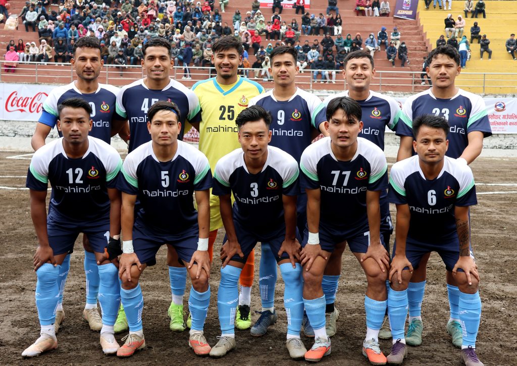 एपीएफ क्लब ३३औं त्रिवेणी कपको सेमिफाइनलमा प्रवेश