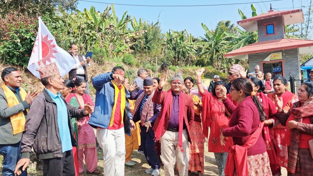  ‘विकास र समृद्धि नै एकमात्र  अर्जुन दृस्टी -कास्की दुई का एमाले उम्मेदवार रश्मि आचार्य