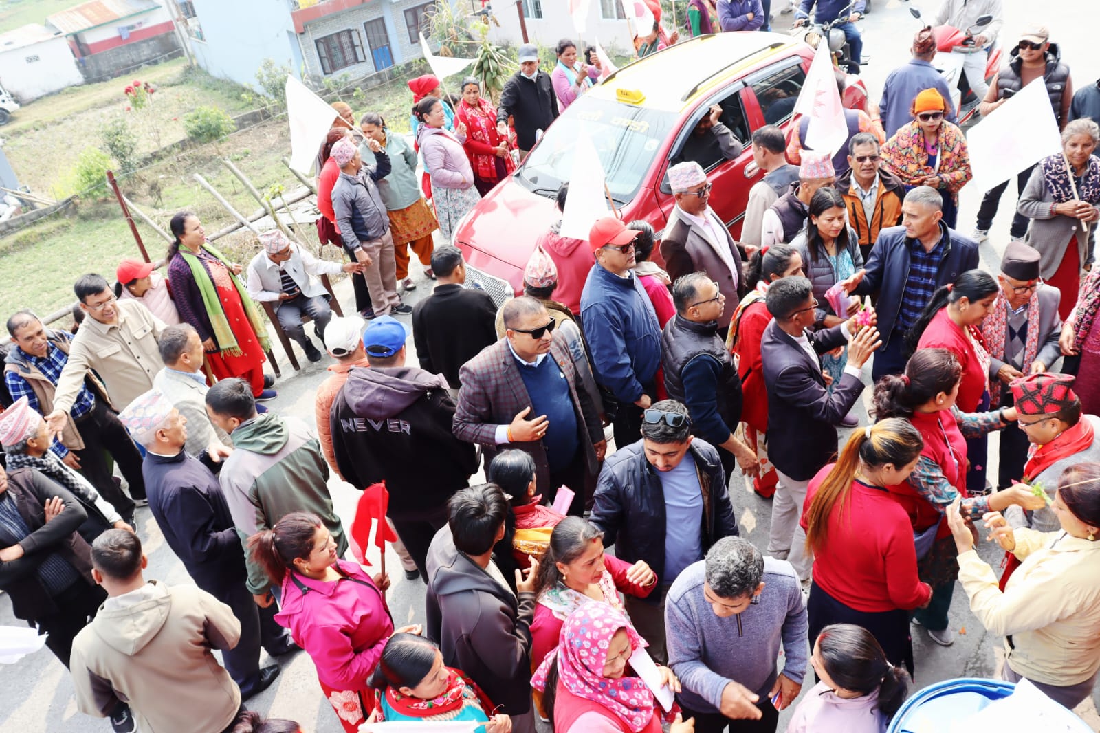 विकासको नेतृत्व ‘सबको साथ सबको विकास’ ‘सँगसँगै’ विकास र जीवनसँग जोडिएको विकास’अवधारणाले गर्नेछ– एमाले उम्मेदवार रश्मि आचार्य