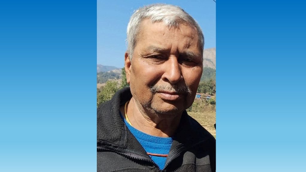 साहित्यकार सुरज उपाध्यायलाई पितृशोक