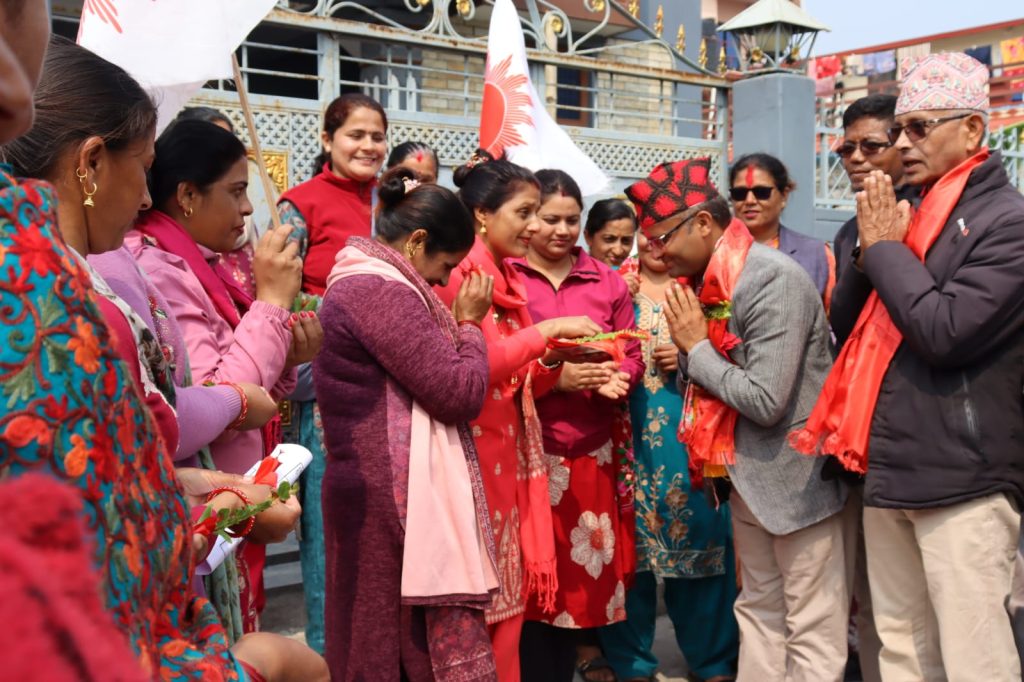 कास्की २ का एमाले उम्मेदवार रश्मि आचार्यले सामाजिक संजालबाट आज बेलुकी ८ बजे मतदातासँग प्रत्यक्ष संवाद गर्ने