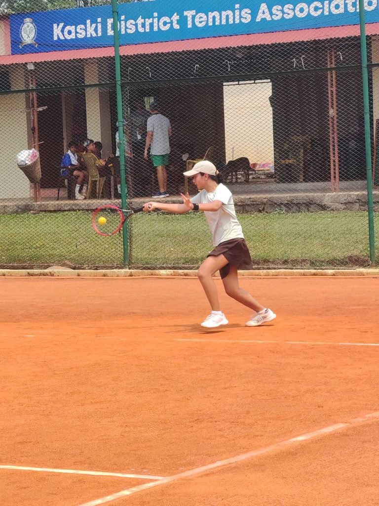 मुनश्री/भिग्नजित राष्ट्रिय जुनियर टेनिस : यू९ ब्वाइजतर्फ सर्वज्ञ बने बिजेता