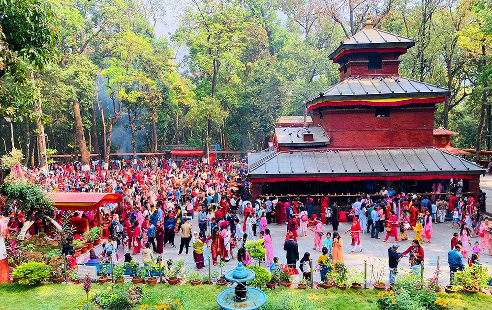 बागलुङ कालिकामा चैते दसैँमा ३७ लाख भेटी सङ्कलन