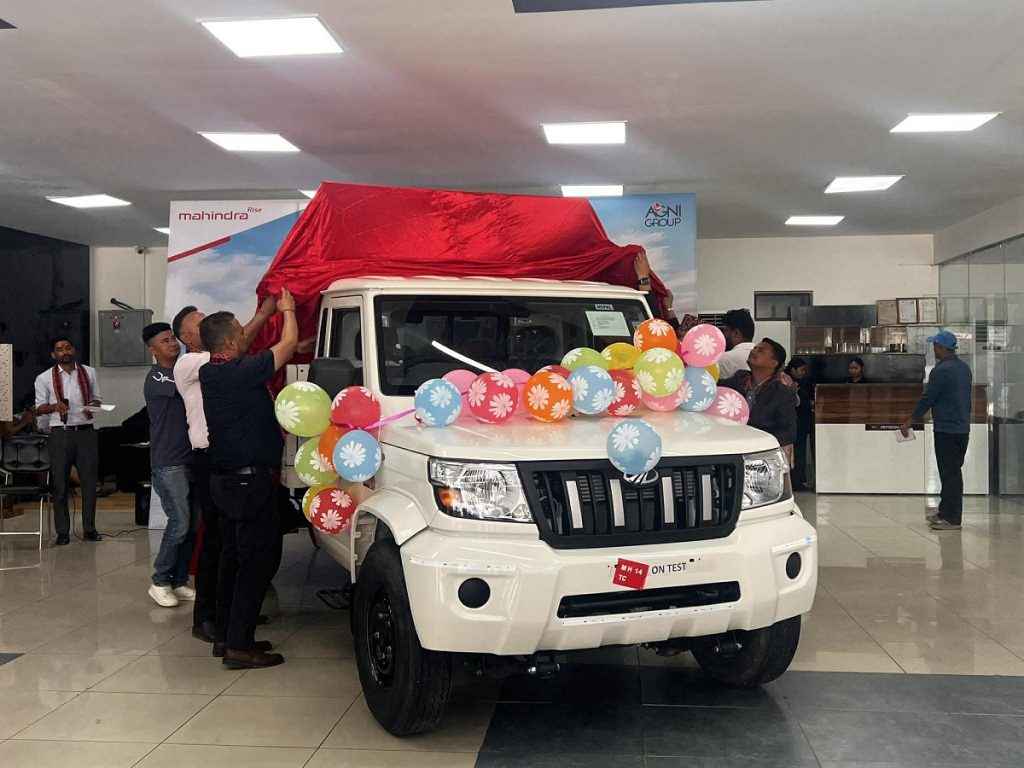 २-टन क्षमताको ‘बोलेरो म्याक्स पिक-अप’ सार्वजनिक