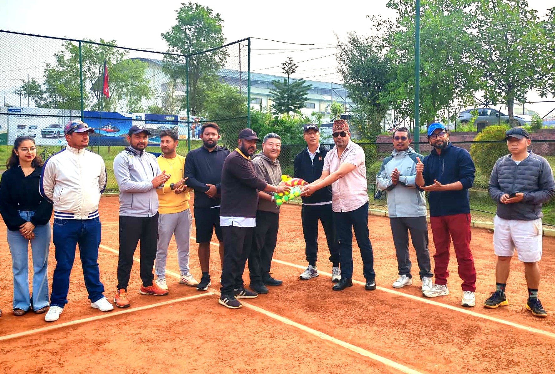 पाँचौँ मनुश्री/भिग्नजित राष्ट्रिय जुनियर टेनिस पोखरामा शुरू