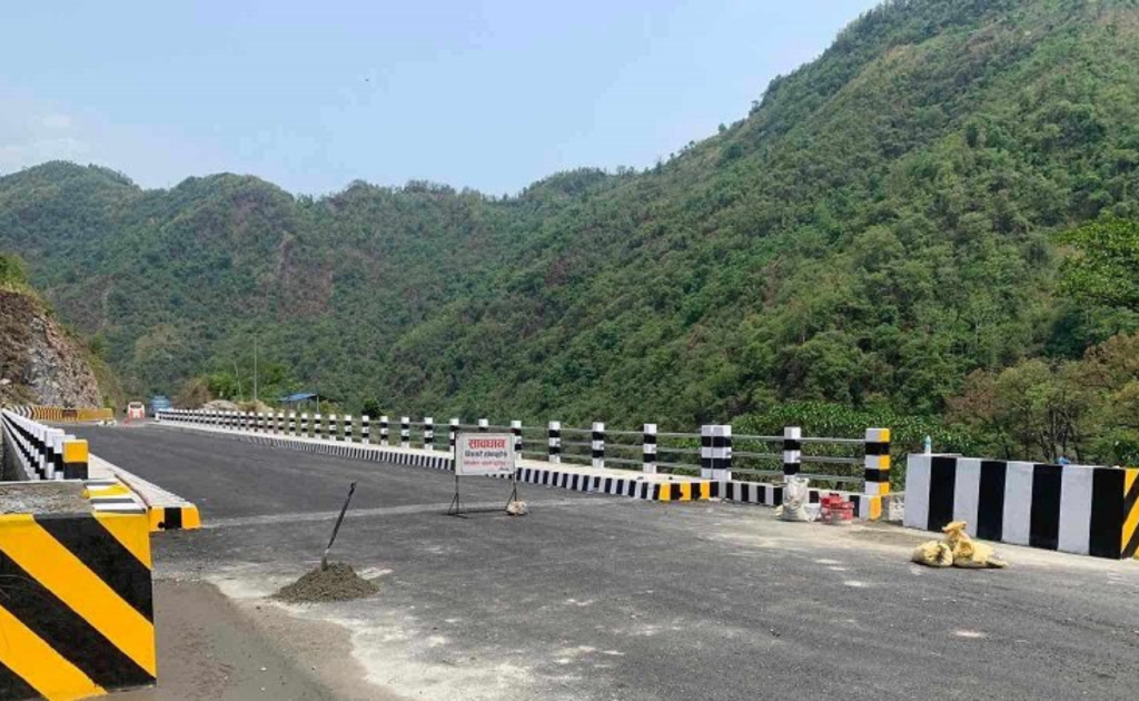 मुग्लिन–मलेखु सडकमा चार पुल सञ्चालनमा आउँदै