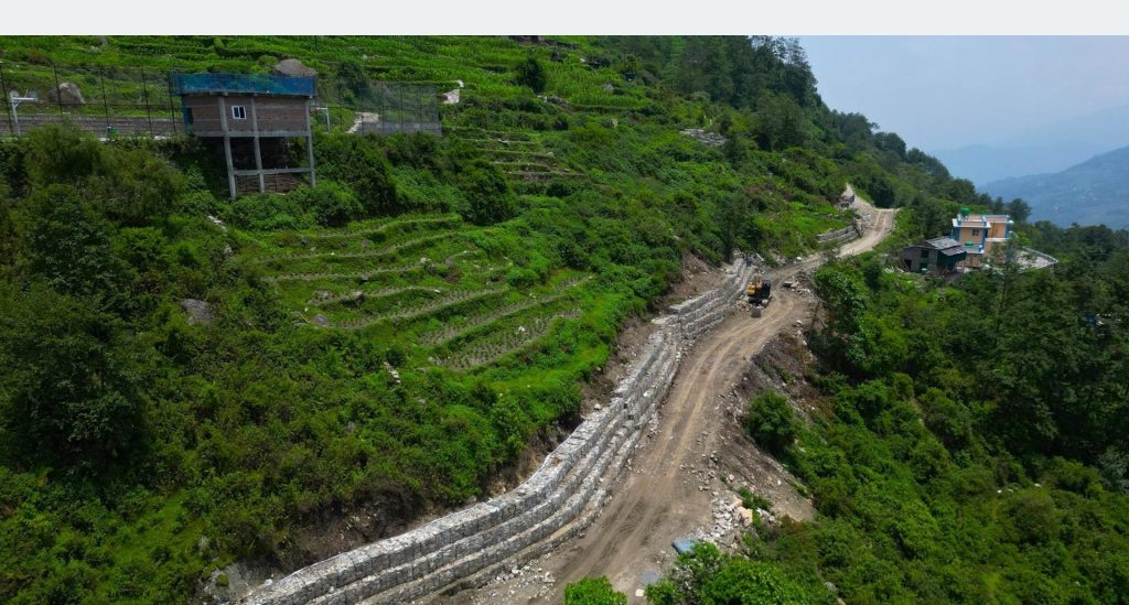 पहिरो र नदी कटान रोक्न दग्नाममा बस्ती संरक्षण योजना