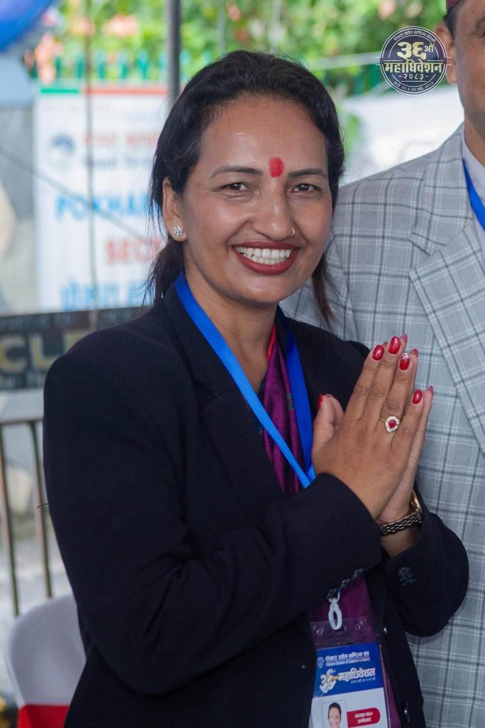 पोखरा उद्योग वाणिज्य संघमा शोभा गौतम विजयी