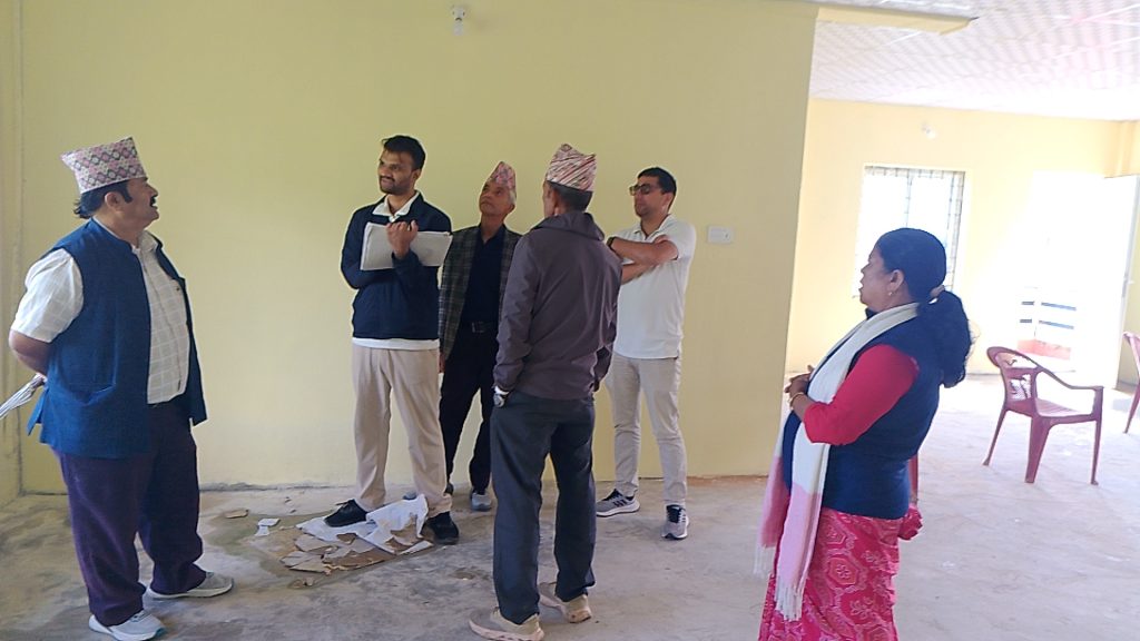 जिसस कास्कीद्वारा अन्नपूर्ण गाउँपालिकाका लागत साझेदारीका योजना अनुगमन