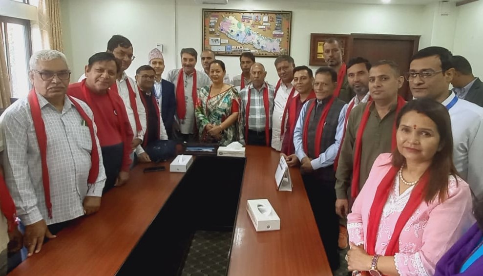 प्रेस रजिष्ट्रारको कार्यालयमा भारतीय पत्रकारसँग अन्तरक्रिया