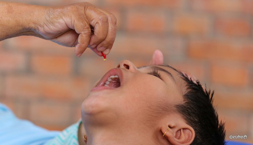 करिब २१ लाख बालबालिकालाई भिटामिन ‘ए’ खुवाइने